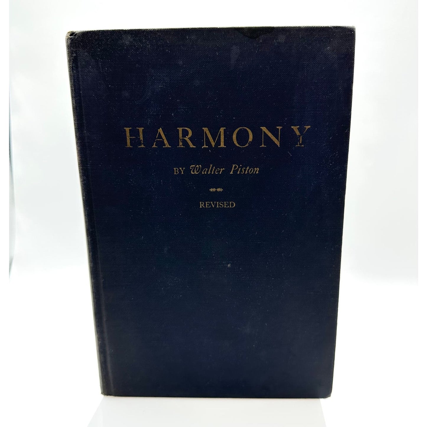 Vintage Harmony by Walter Piston 1948 Revised Edition Hardcover Music Book
