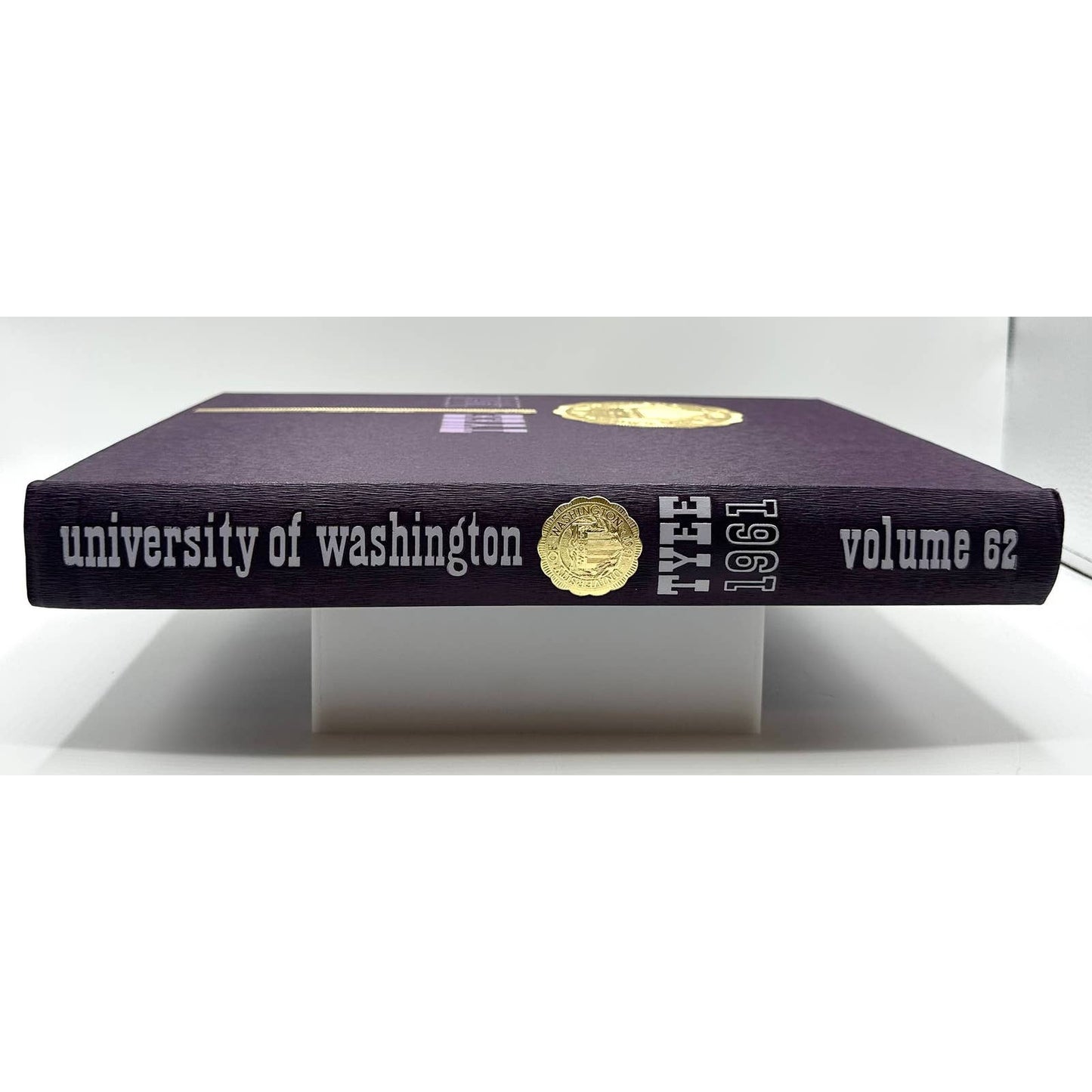 University of Washington 1961 Hardcover TYEE Yearbook Volume 62