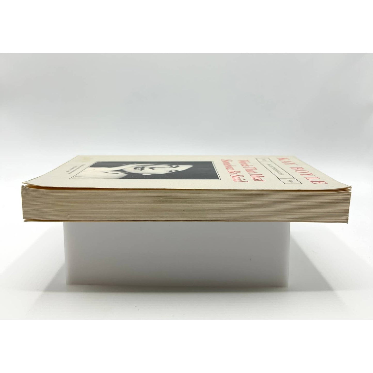Words That Must Somehow Be Said by Kay Boyle 1985 1st Edition Signed Paperback