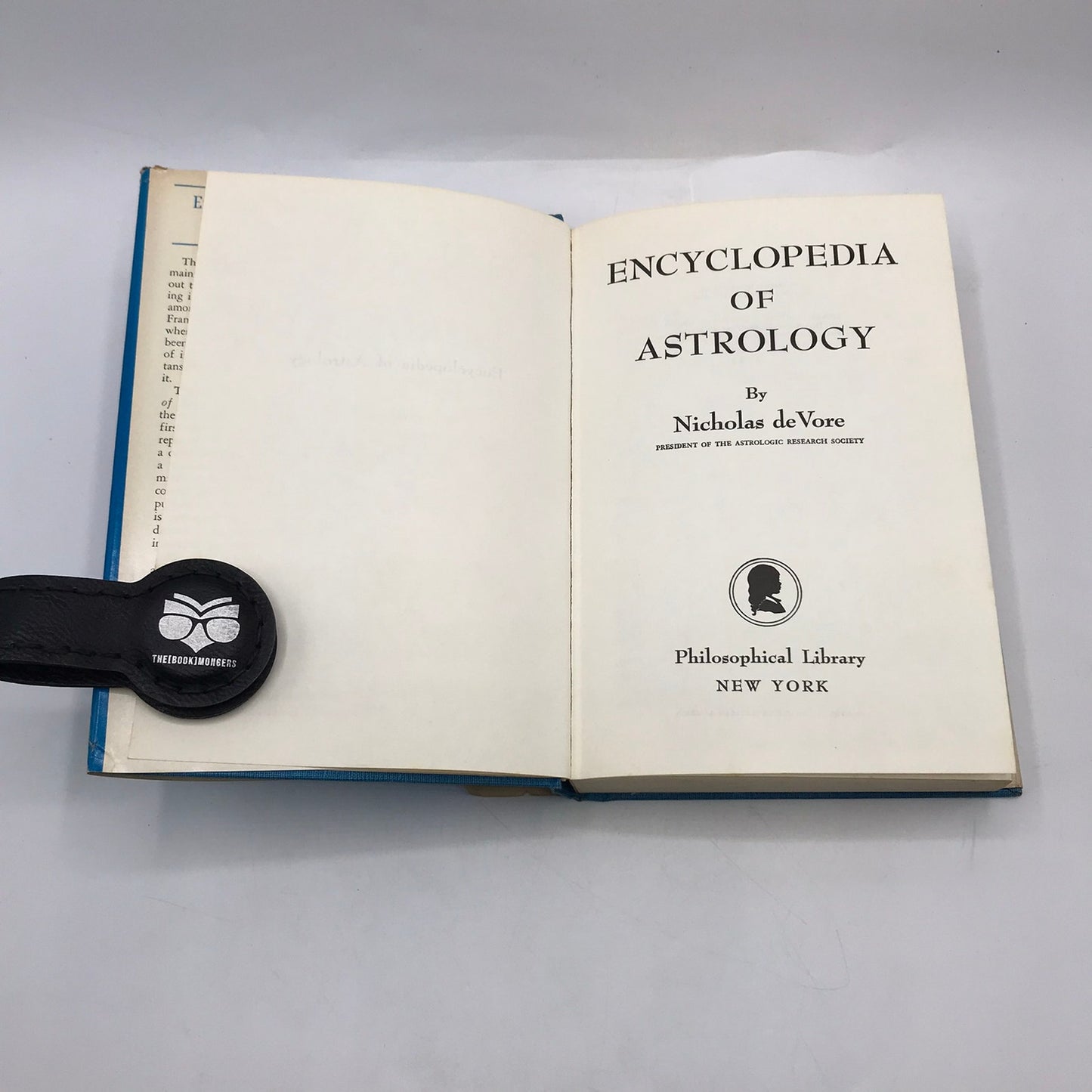 Encyclopedia of Astrology Nicholas DeVore Occult Studies Metaphysics Research