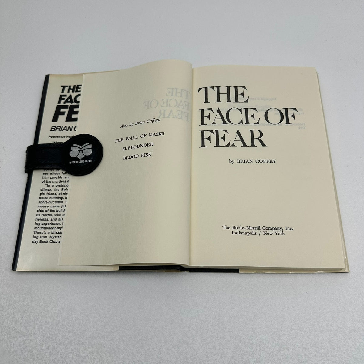 The Face of Fear A Novel of Suspense Brian Coffey Dean Koontz Mystery Book Club
