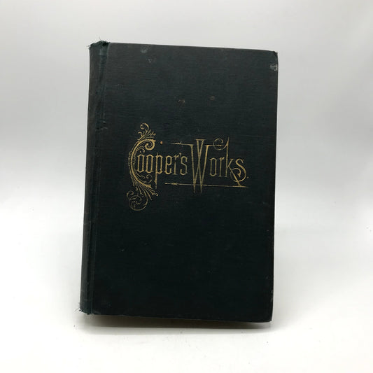 The Works of James Fenimore Cooper Volume 1 Illustrated Hardcover Book 1892