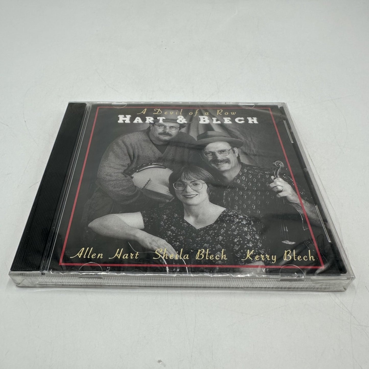 Hart & Blech - A Devil of a Row CD 1997 Old-Time Fiddle Banjo Guitar Swing Cat