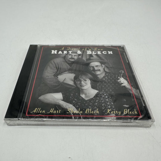 Hart & Blech - A Devil of a Row CD 1997 Old-Time Fiddle Banjo Guitar Swing Cat