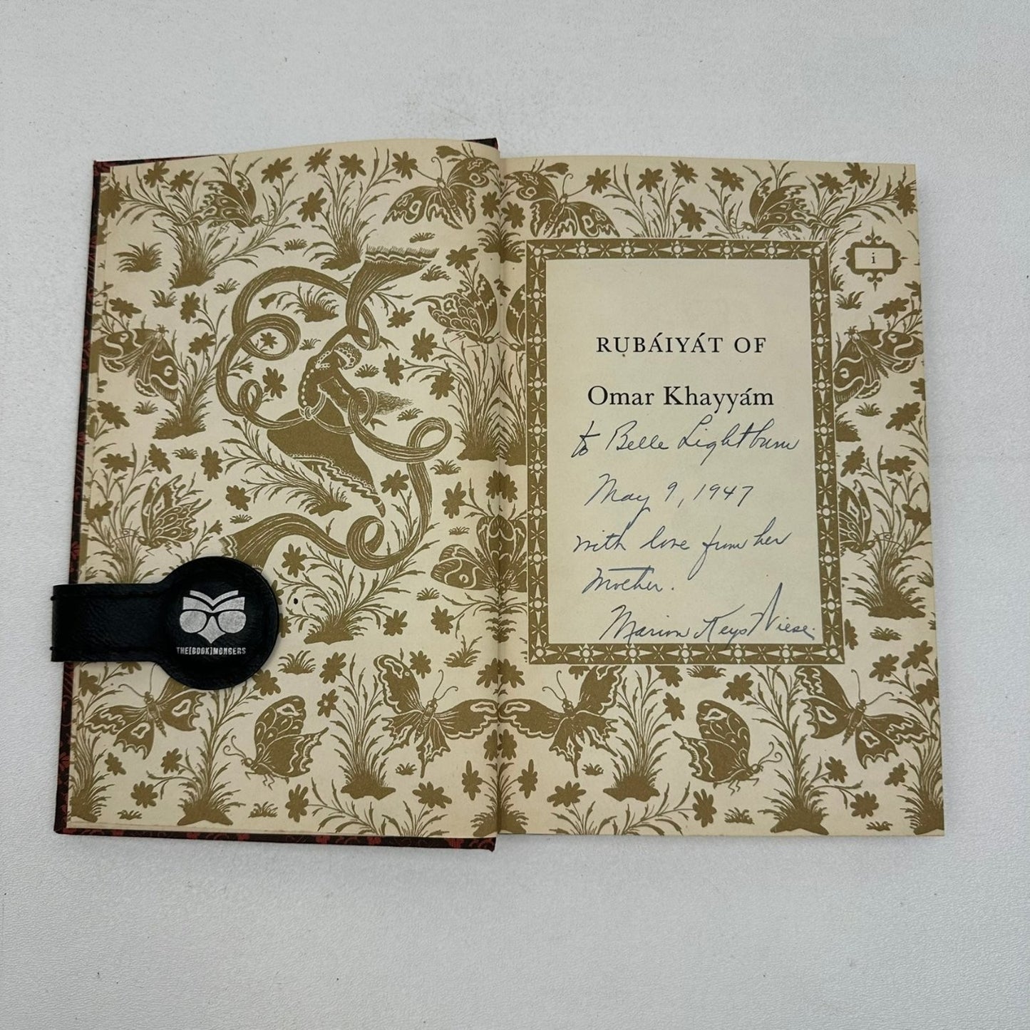 Rubaiyat of Omar Khayyam 1947 Illustrated Edward Fitzgerald Random House