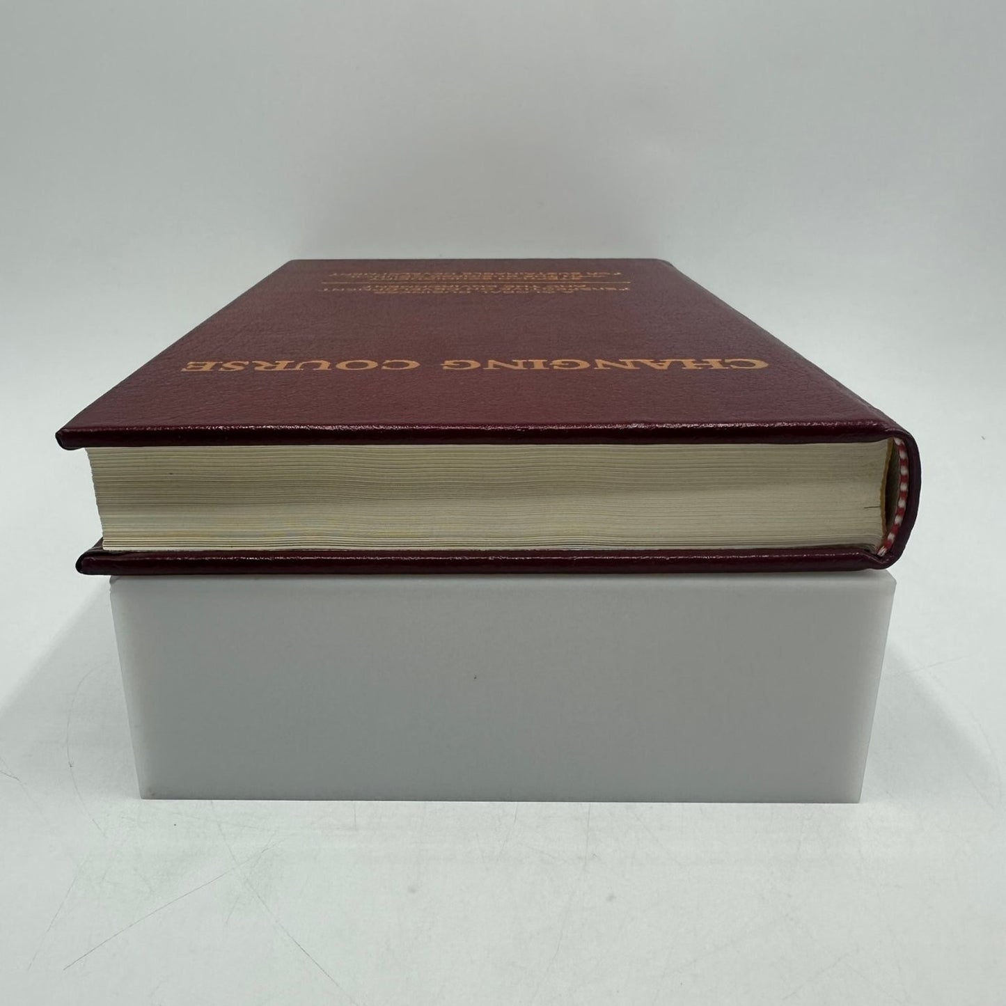 Changing Course Stephan Schmidheiny 1992 Signed Inscribed First Edition MIT