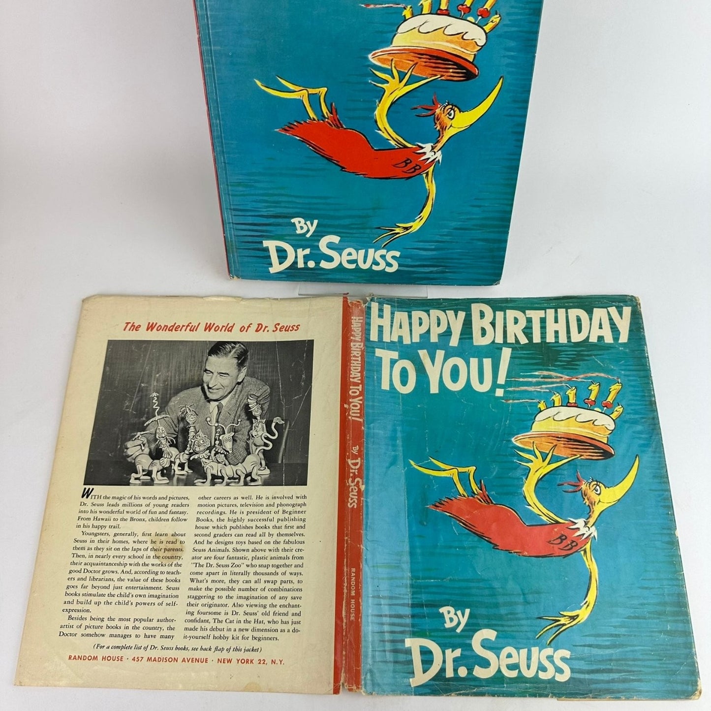 Happy Birthday To You! Dr Seuss 1959 First Edition Early Printing Random House