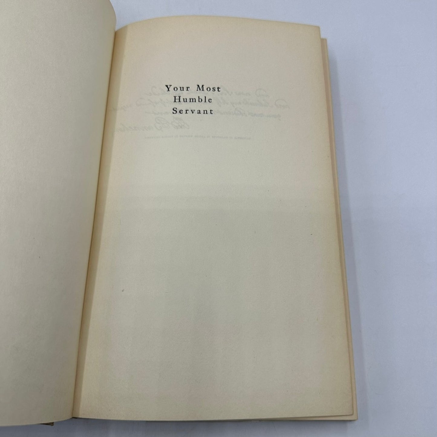 Your Most Humble Servant Shirley Graham 1949 Biography Benjamin Banneker Messner