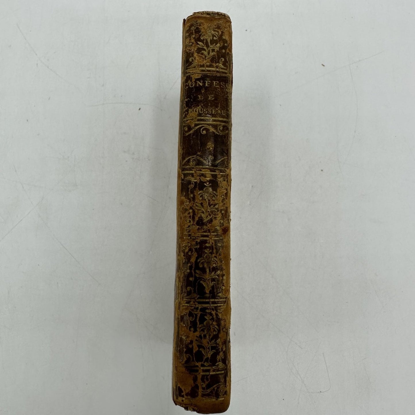 Les Rêveries du Promeneur Solitaire Rousseau 1782 French Leather Tome III