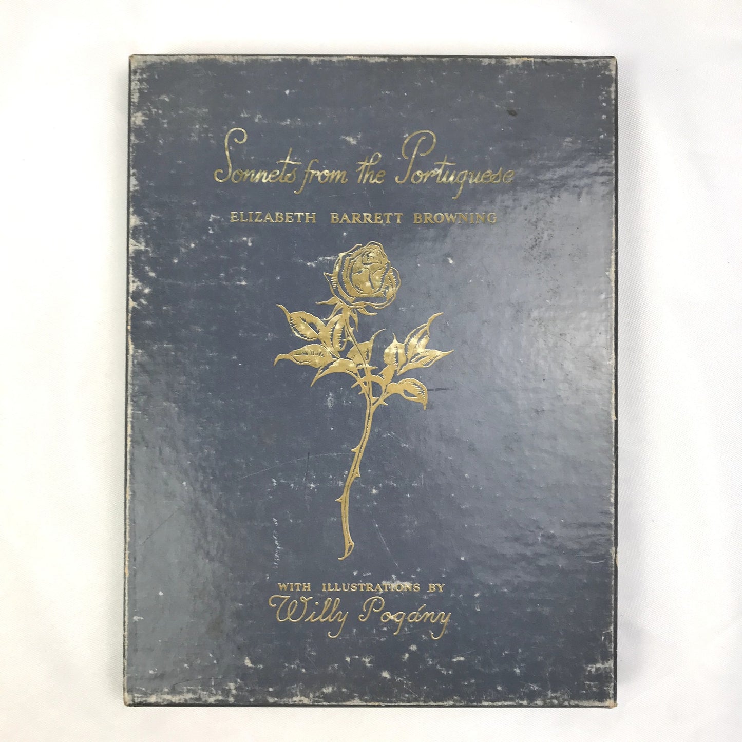 Sonnets from the Portuguese Elizabeth B. Browning 1950 Illustrated Book with Box