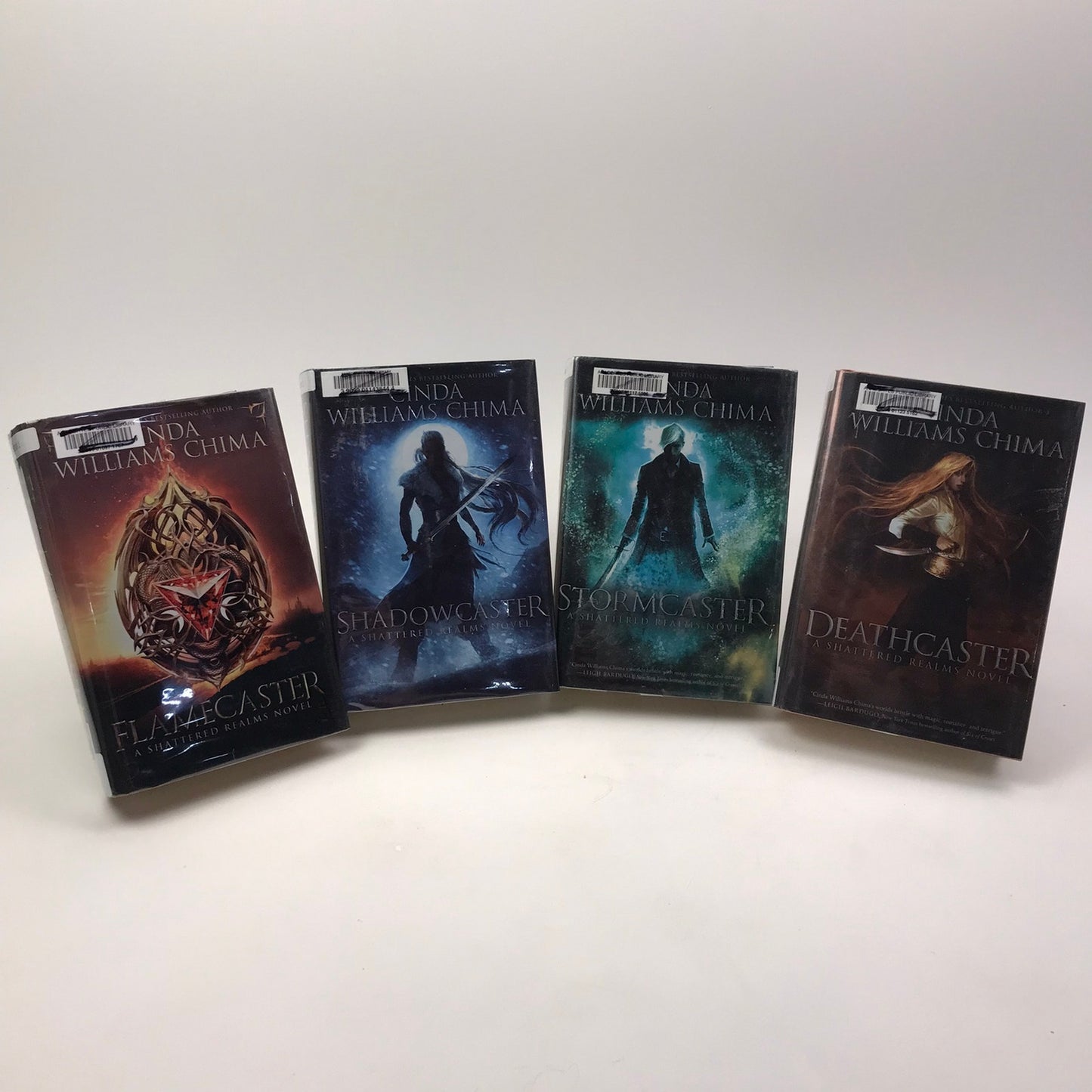 Shattered Realms Series Books 1-4 Hardcovers by Cinda Williams Chima YA Fantasy