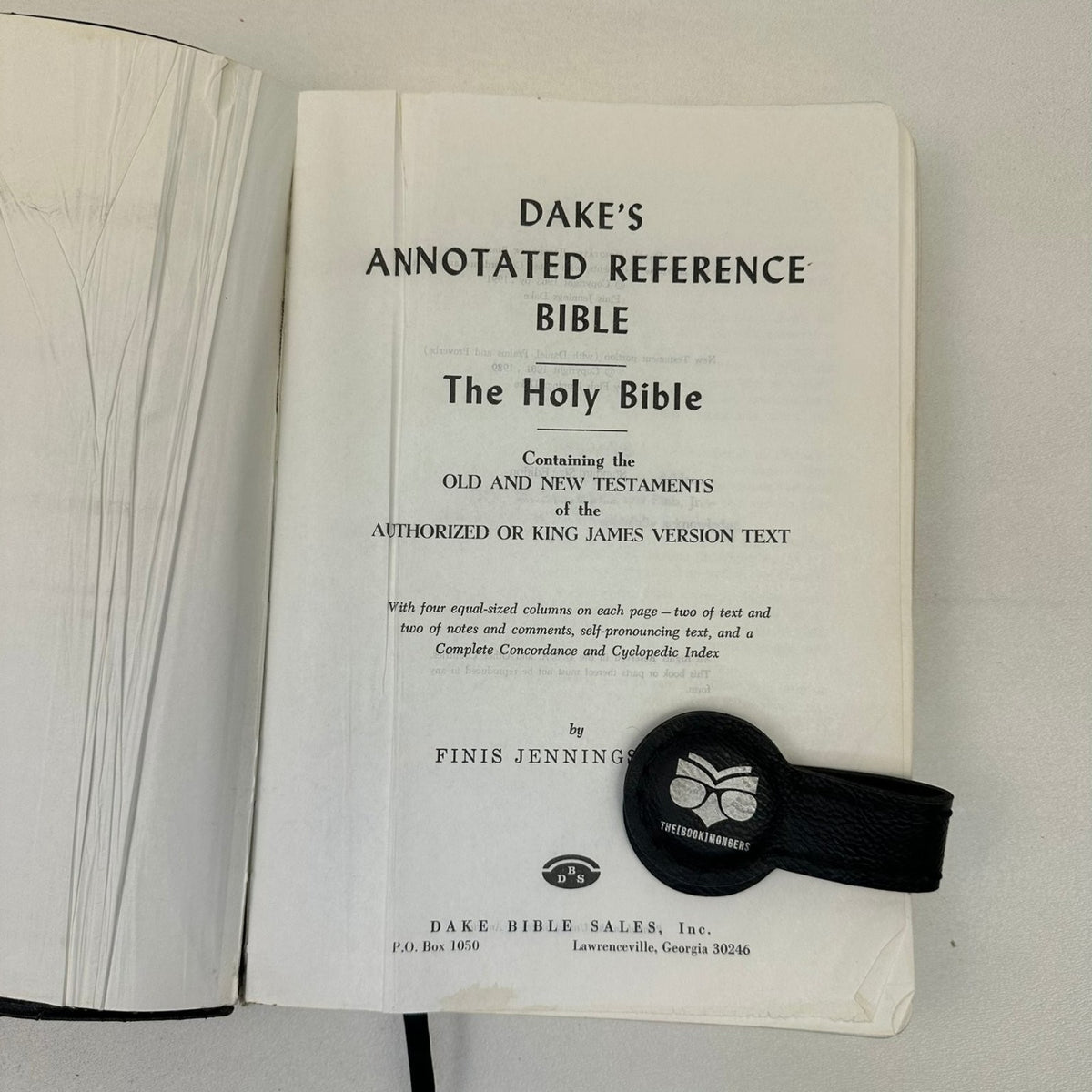 Dake's Annotated Reference Bible Finis Jennings Dake KJV Red Letter Bonded 1998