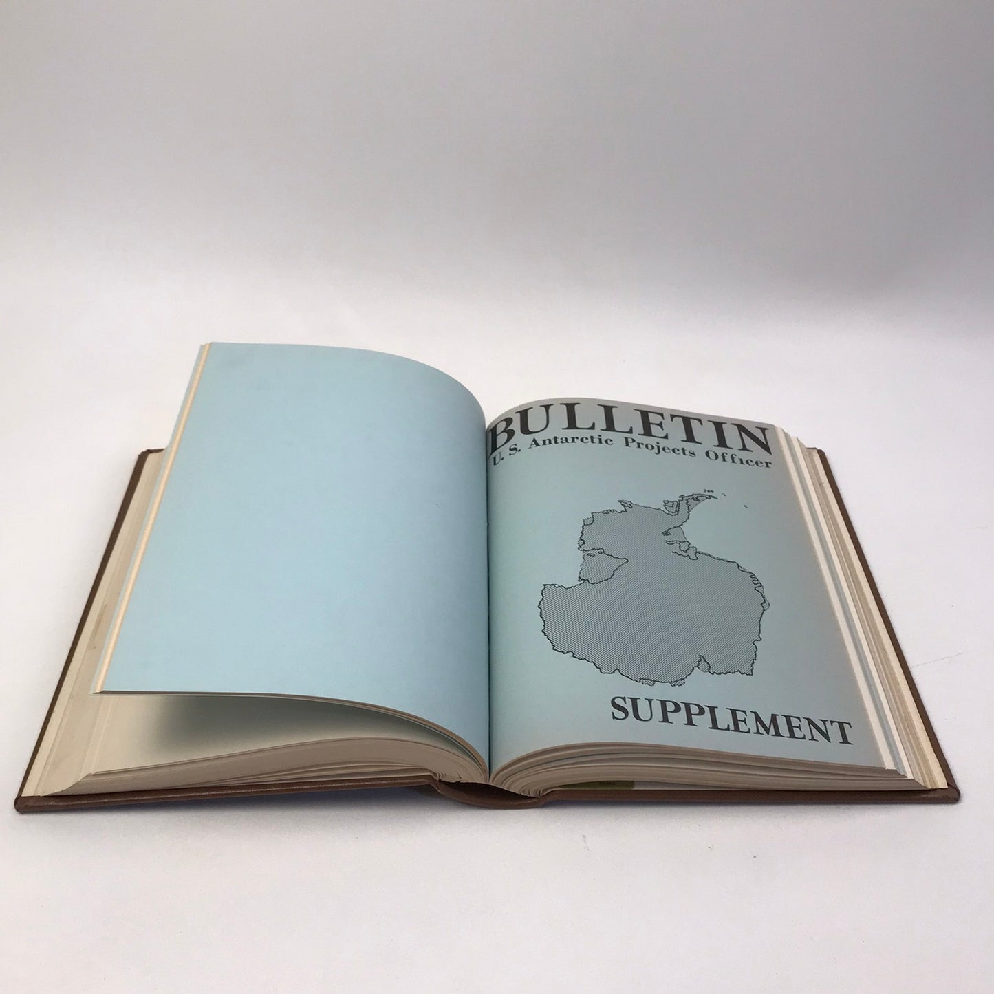 Bound Bulletin of the United States Antarctic Projects Exploration David M Tyree