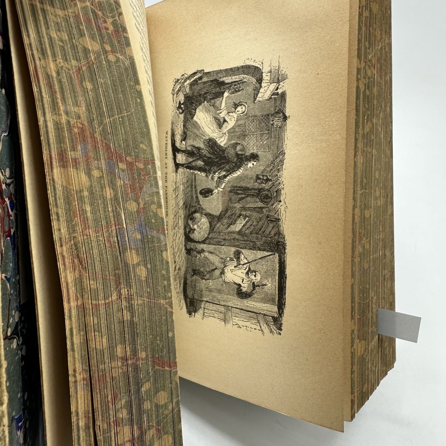 Waverley & Woodstock Sir Walter Scott Illustrated Waverley Novels Vintage 1829