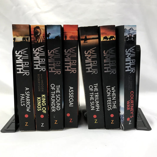 Wilbur Smith Lot of 7 The Courtney Series Paperback Historical Romance Thriller