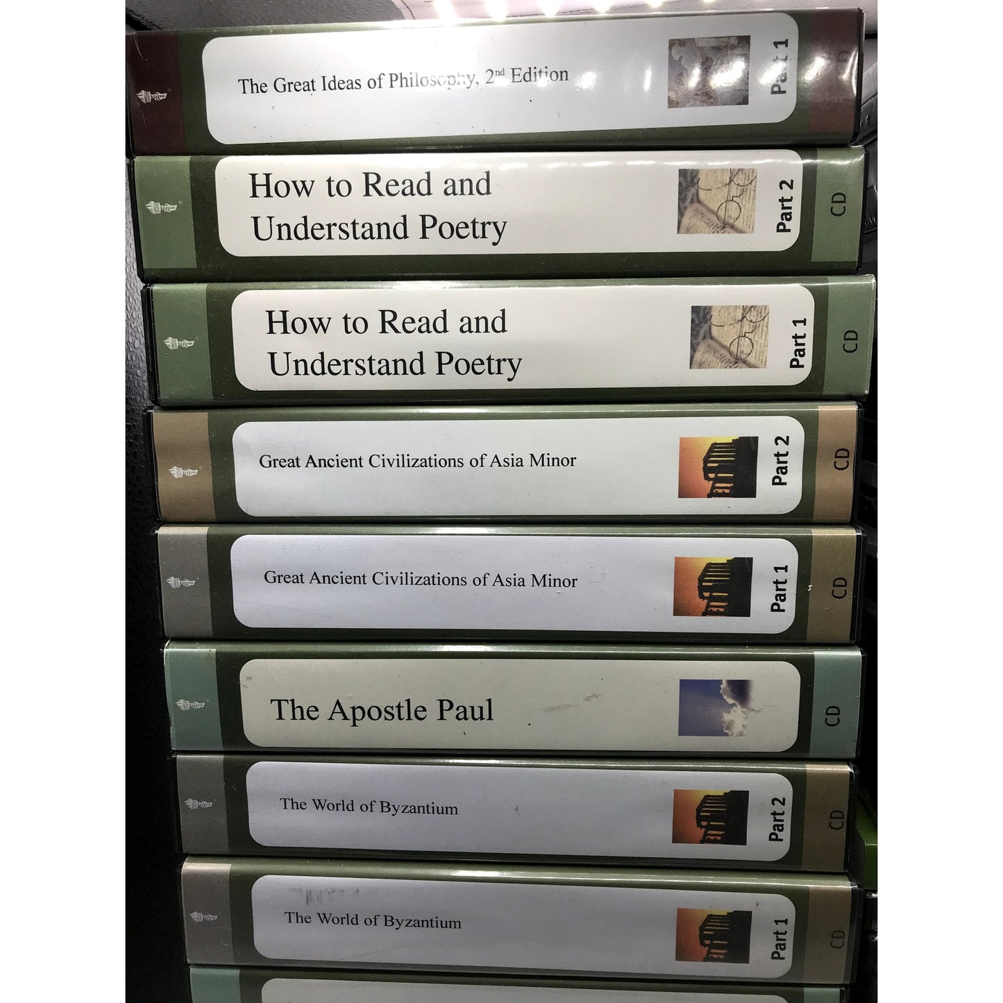 The Great Course Series Huge Lot of 88 Courses Total Education Home School