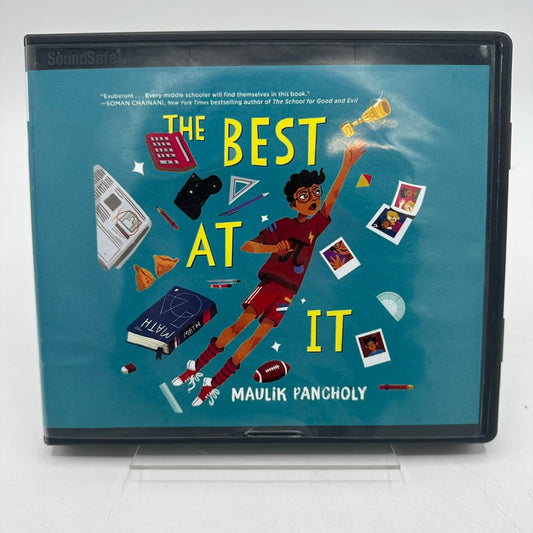 The Best At It Maulik Pancholy Audiobook CD Set Realistic Fiction Bildungsroman
