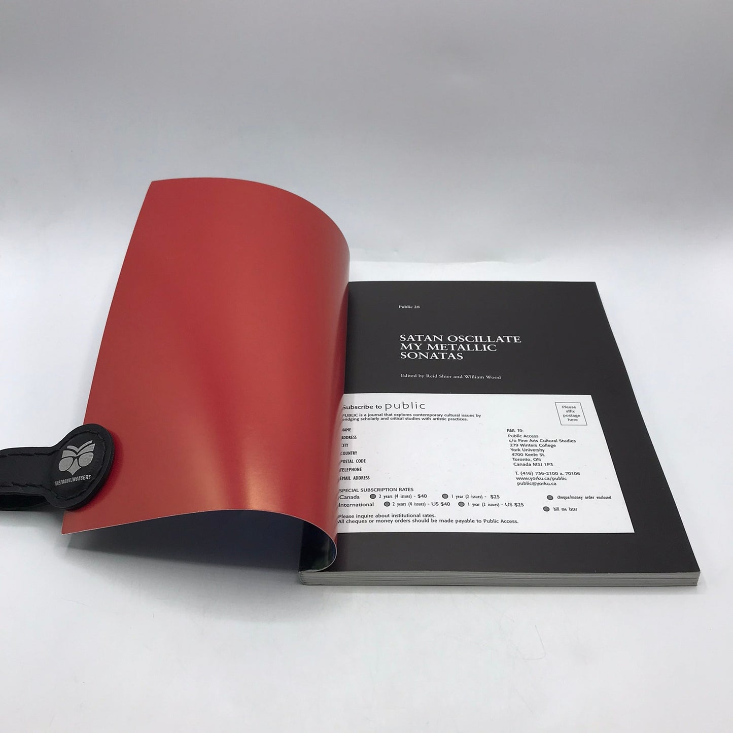 Public Journal 28 Satan Oscillate My Metallic Sonatas CD Enclosed Art Culture