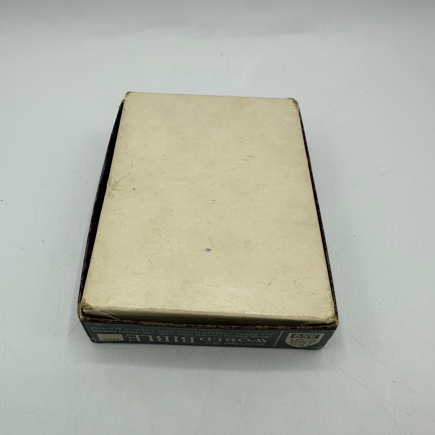 The Holy Bible Jewel Type Text Self Pronouncing King James Version Religion Box