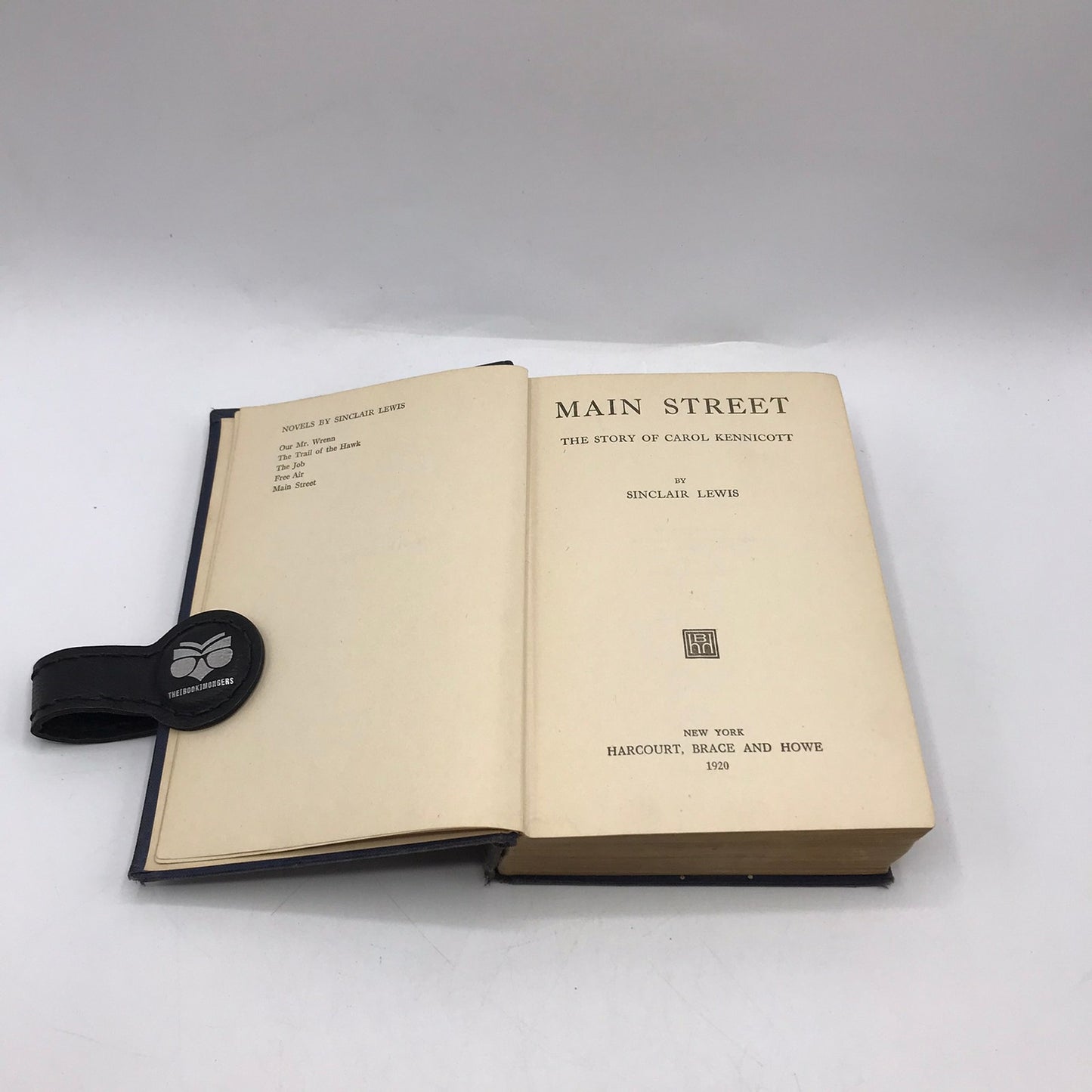 Main Street The Story of Carol Kennicott Sinclair Lewis with Errors Historical