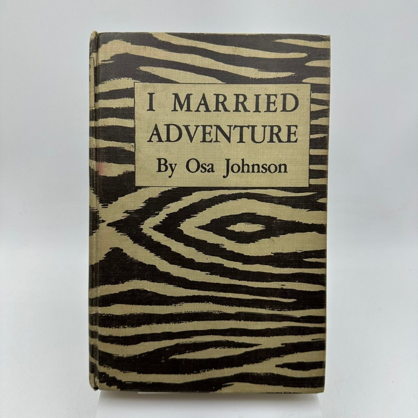 I Married Adventure Osa Johnson 1940 Travel Memoir Biography Halcyon House