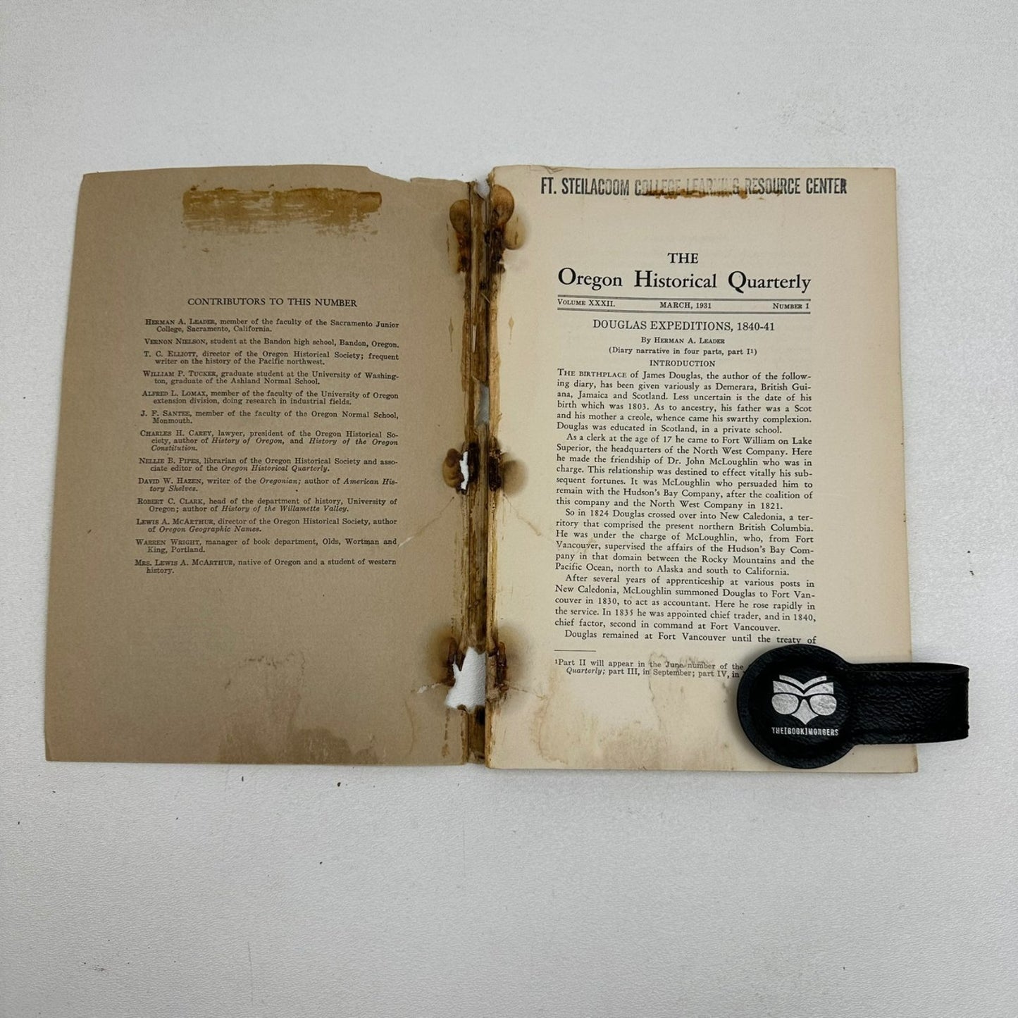 Oregon Historical Quarterly 1931-1937 Historical Society Journal 24 Periodicals