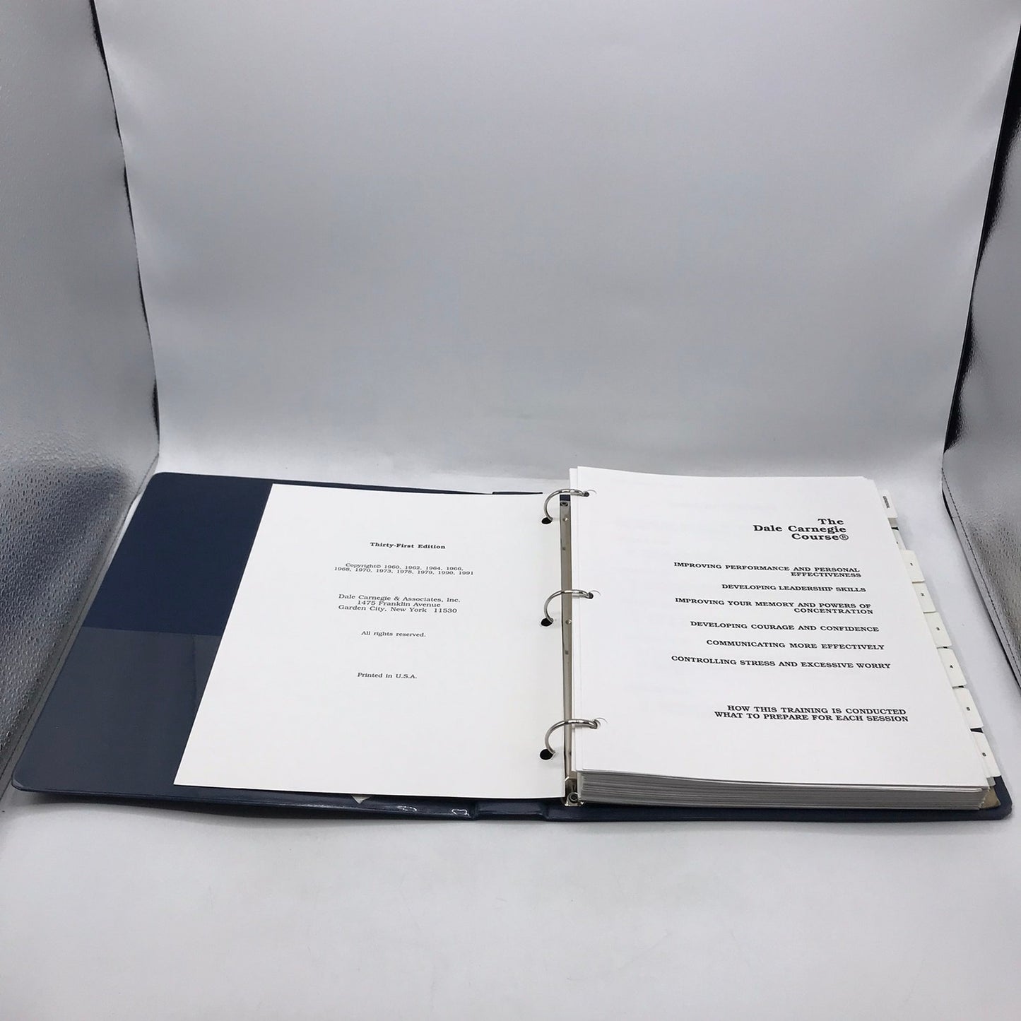 The Dale Carnegie Course Participant Manual Business Leadership Communication