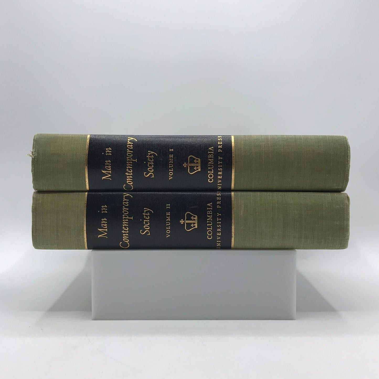 Man in Contemporary Society Volumes 1 and 2 Cultural Studies Social Sciences