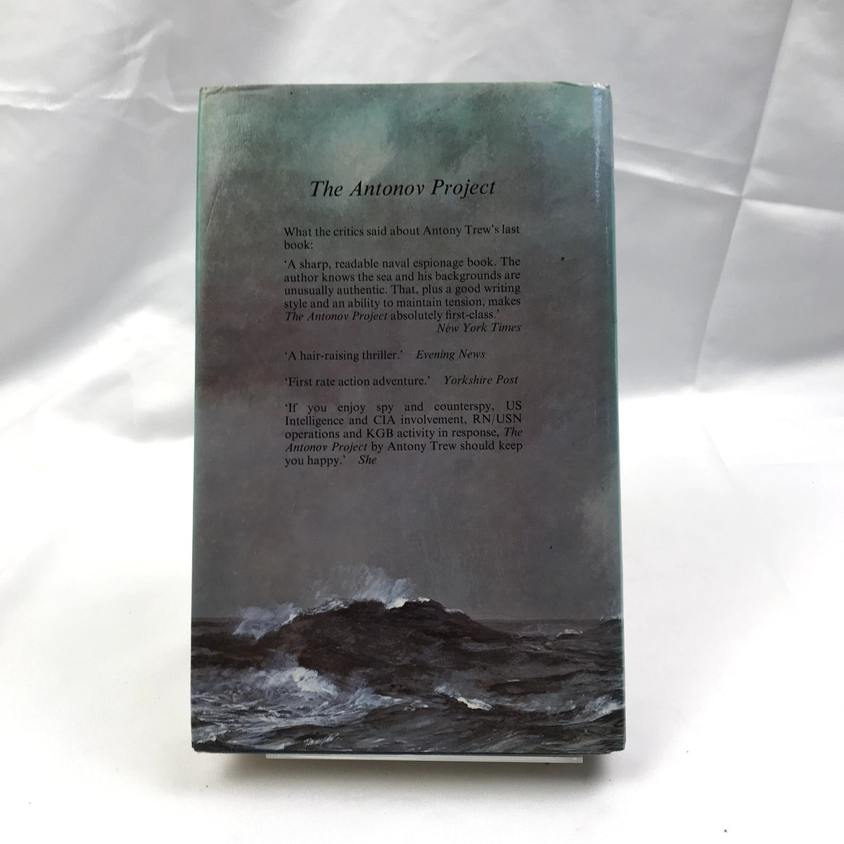 Sea Fever by Antony Trew First Printing Hardcover Novel HarperCollins 1980