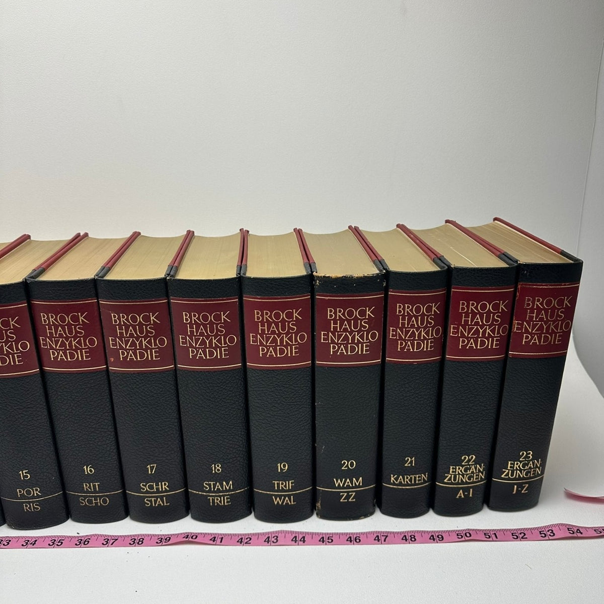 Brockhaus Enzyklopädie 19th Edition Complete 23 Volume Set German Hardcovers
