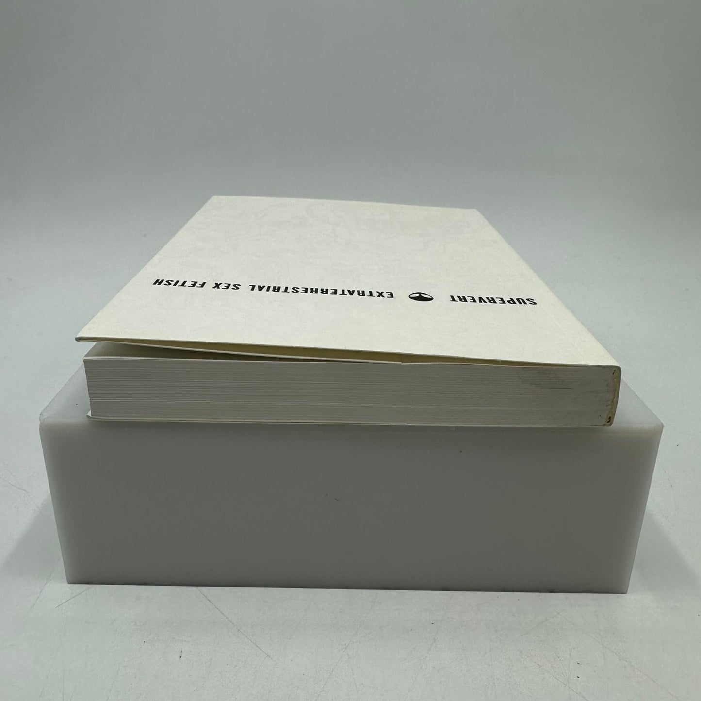 Extraterrestrial Sex Fetish Supervert 2001 First Edition Art Erotica Book RARE