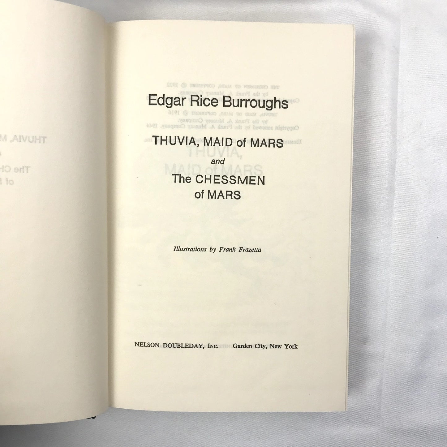 Edgar Rice Burroughs Barsroom Series Lot of 4 Illustrated Children's SciFi Books
