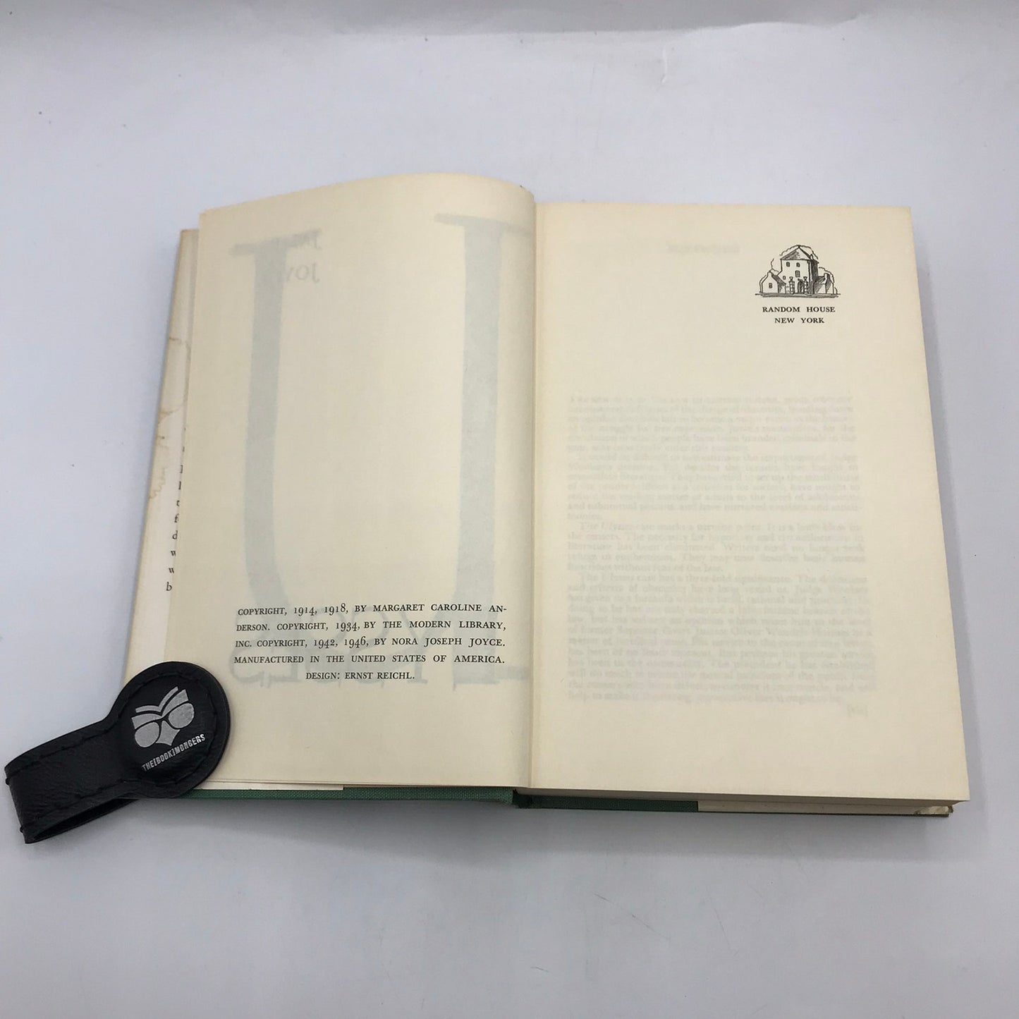 Ulysses James Joyce Experimental Classic European Novel Literature Dust Jacket