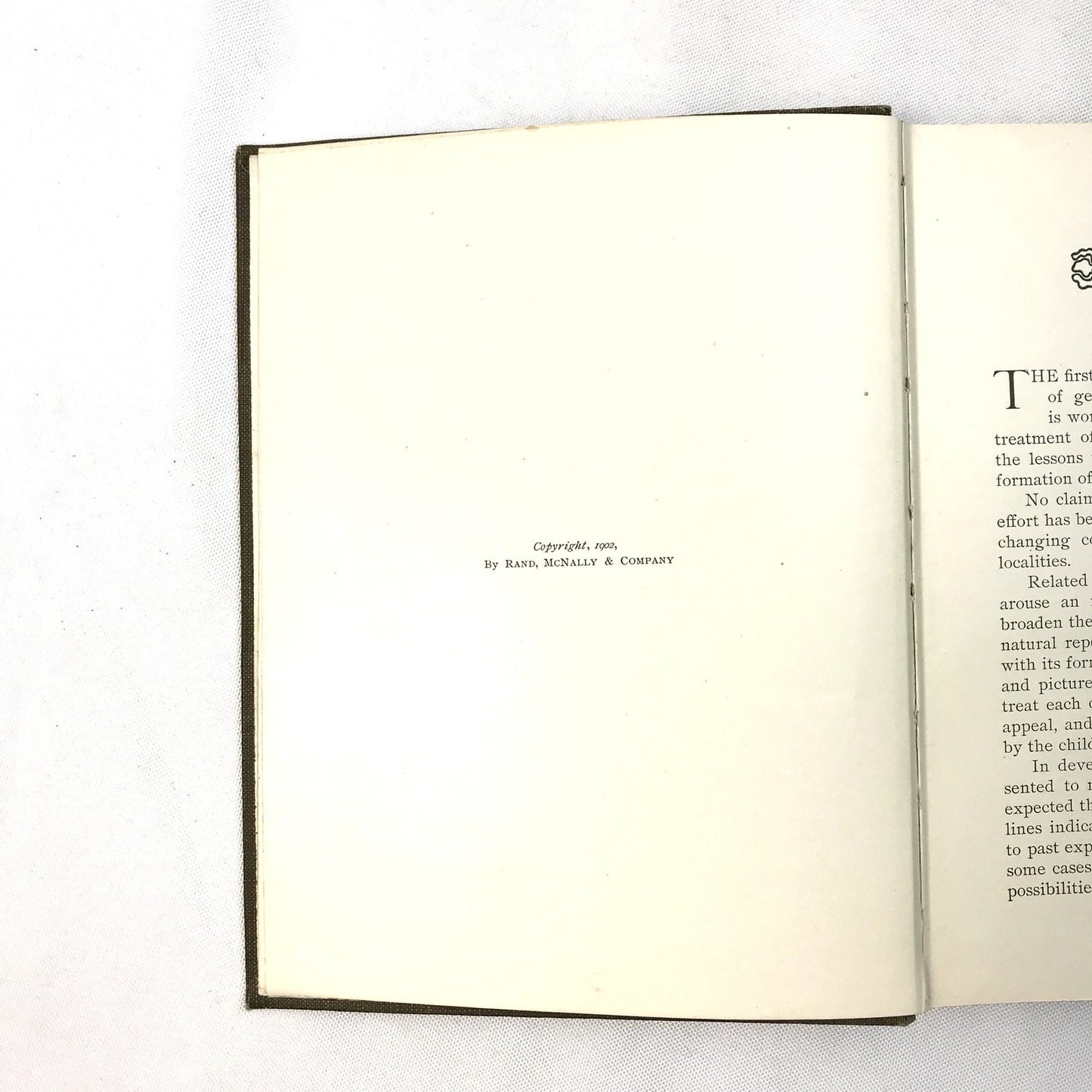 Language Through Nature Literature and Art Hardcover Book Perdue & Griswold 1902
