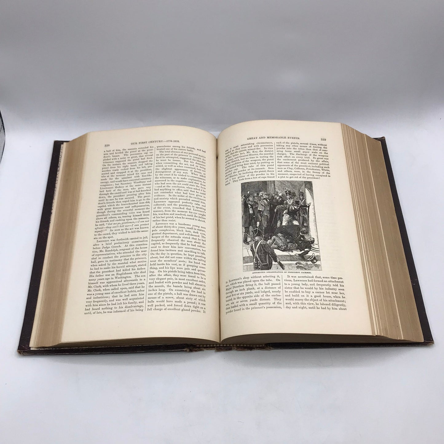 Our First Century R M Devens Great and Memorable Events American History 1880