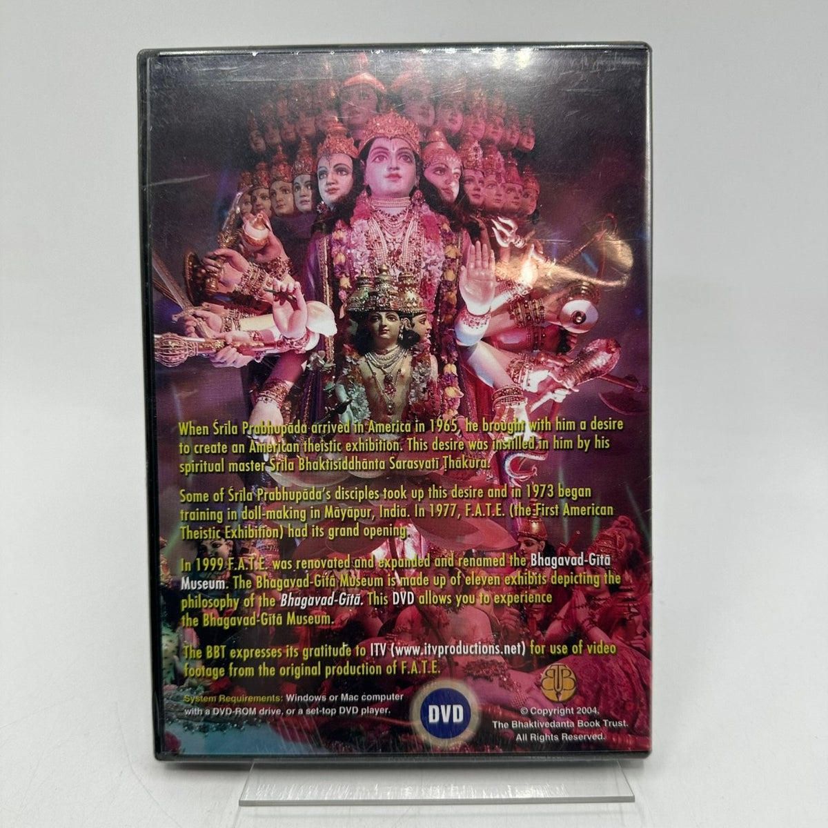 The Bhagavad-Gita Museum DVD 2004 Bhaktivedanta Swami Prabhupada