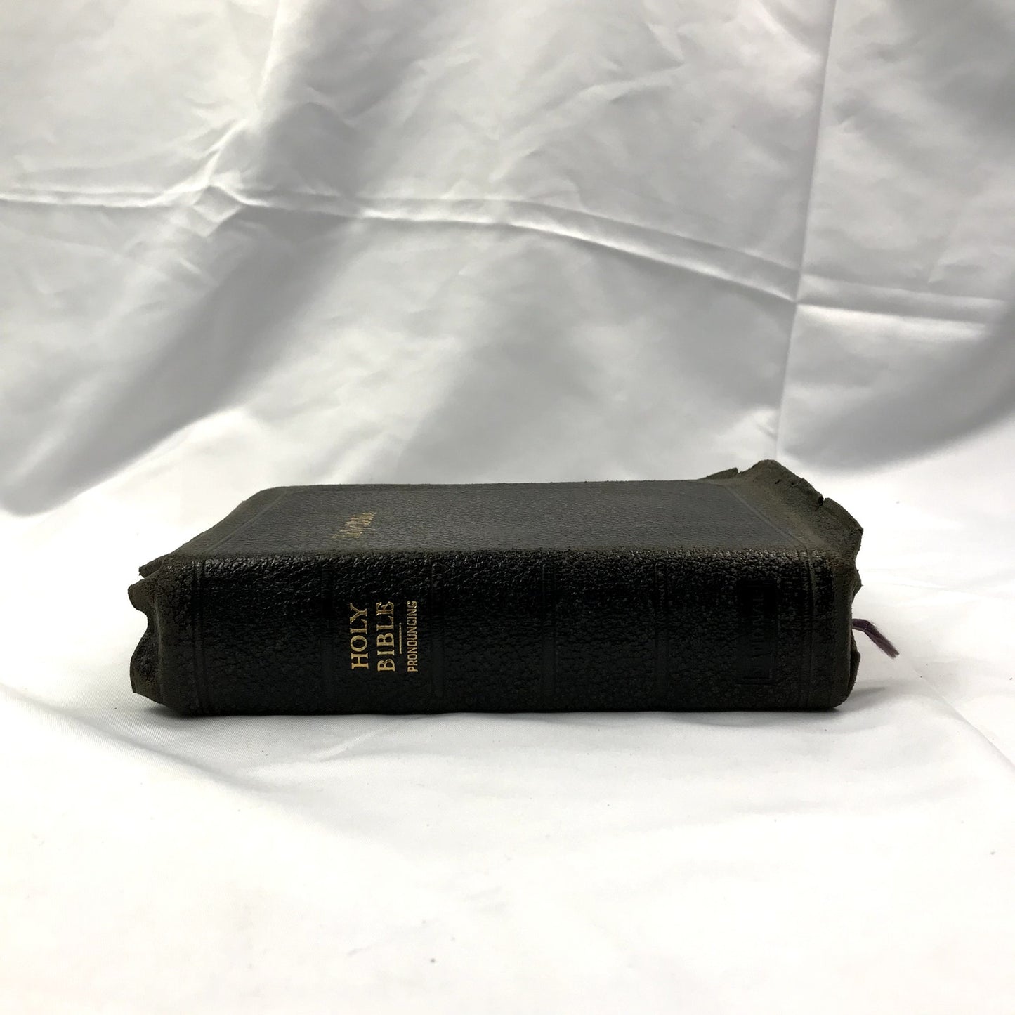 The Holy Bible Self-Pronouncing Reference Edition King James Version 1940s