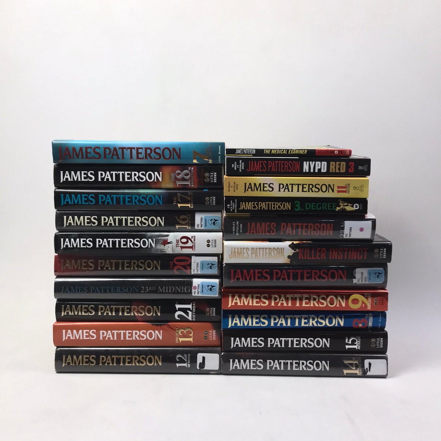 James Patterson Lot of 145 Crime Mystery Thriller Suspense Psychological Novels