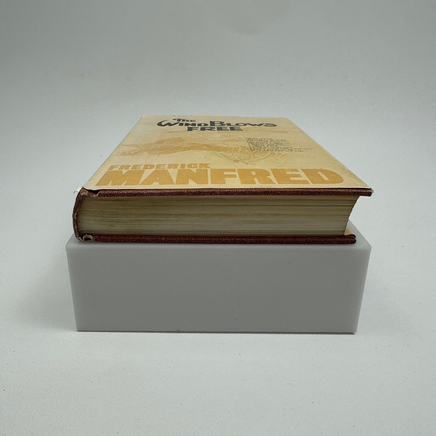 The Wind Blows Free A Reminiscence Frederick Manfred SIGNED Travel Autobiography