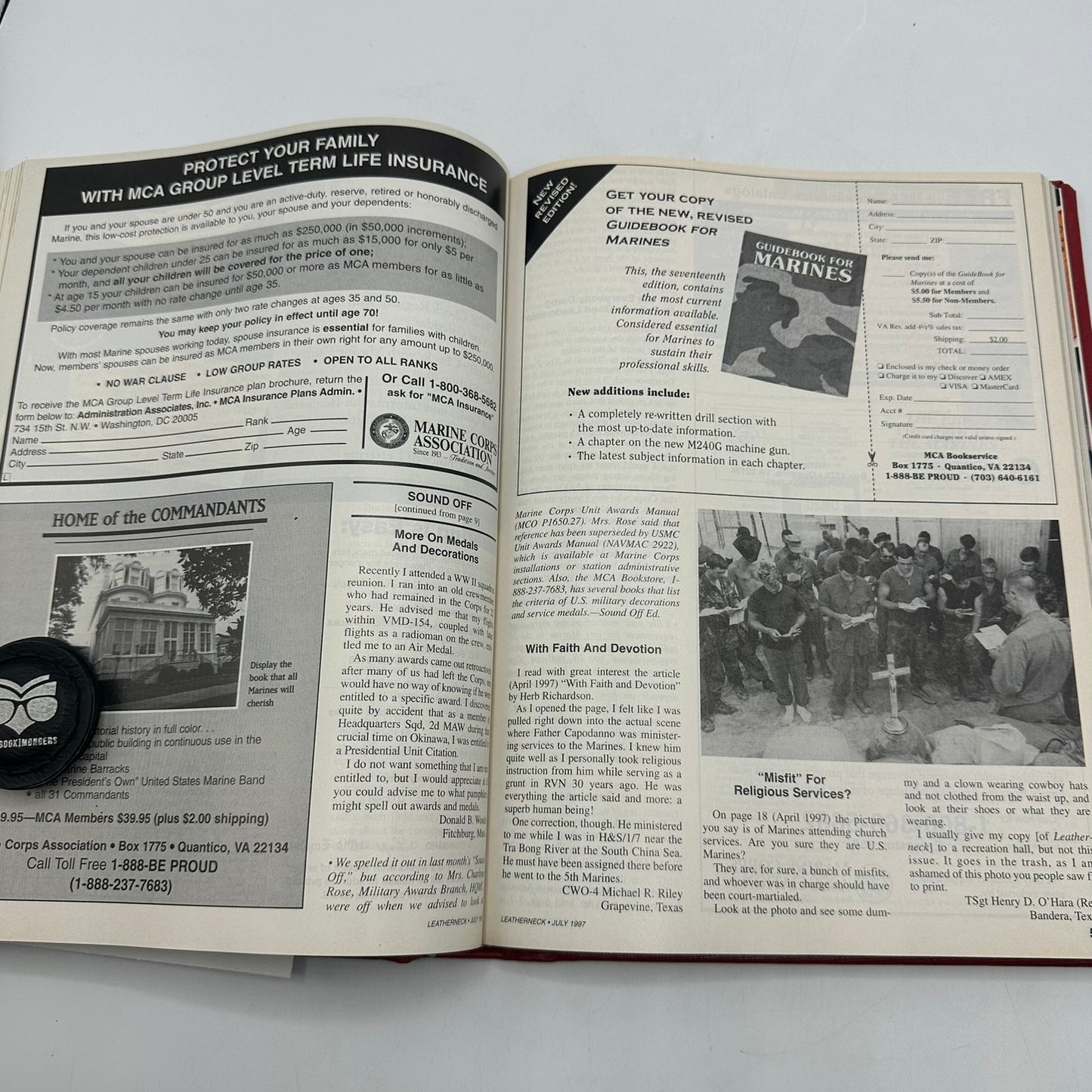 Leatherneck Magazine of Marine Corps 1997 Complete Year Vol 80 Military History