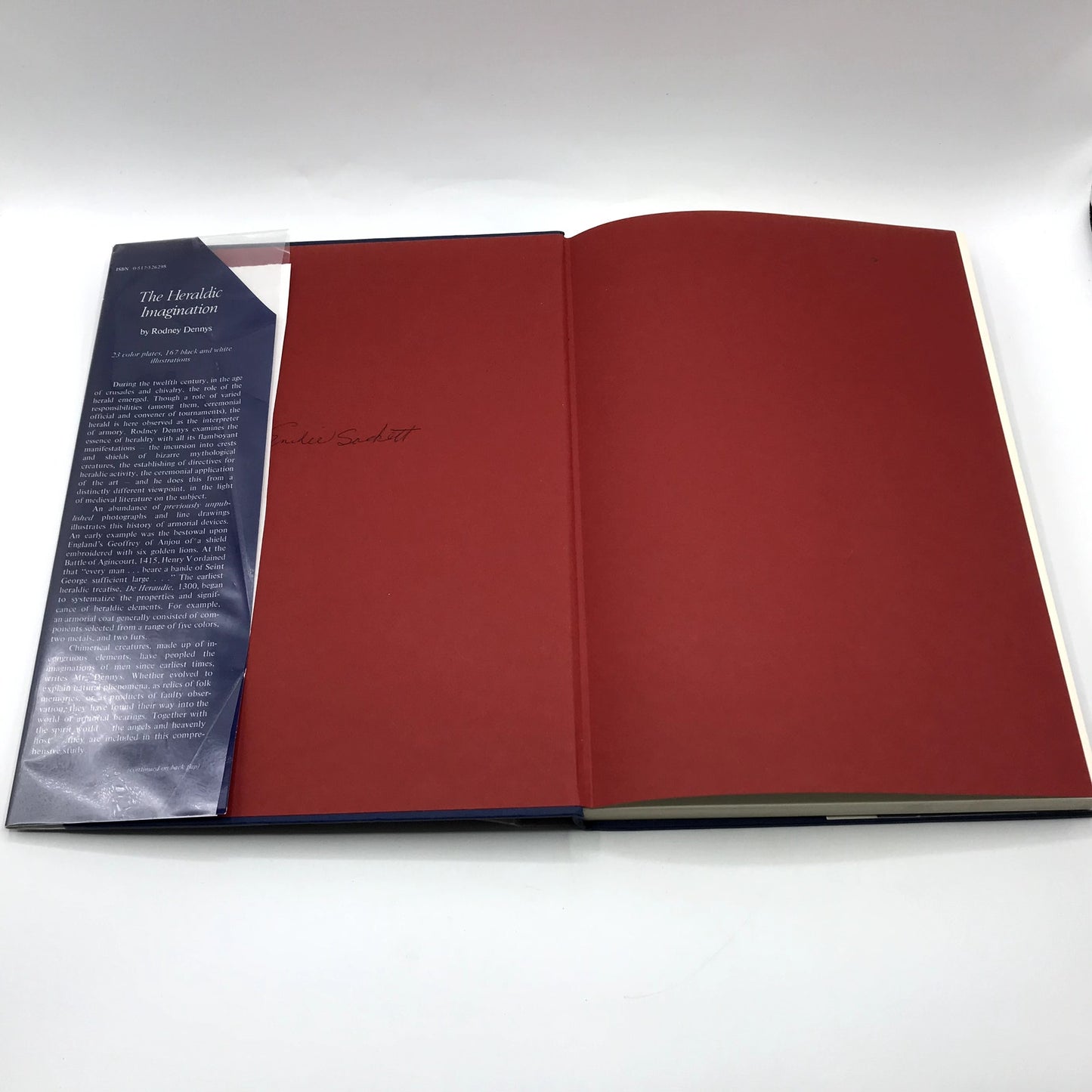 The Heraldic Imagination Rodney Dennys 1975 Hardcover History Book w/Dust Jacket