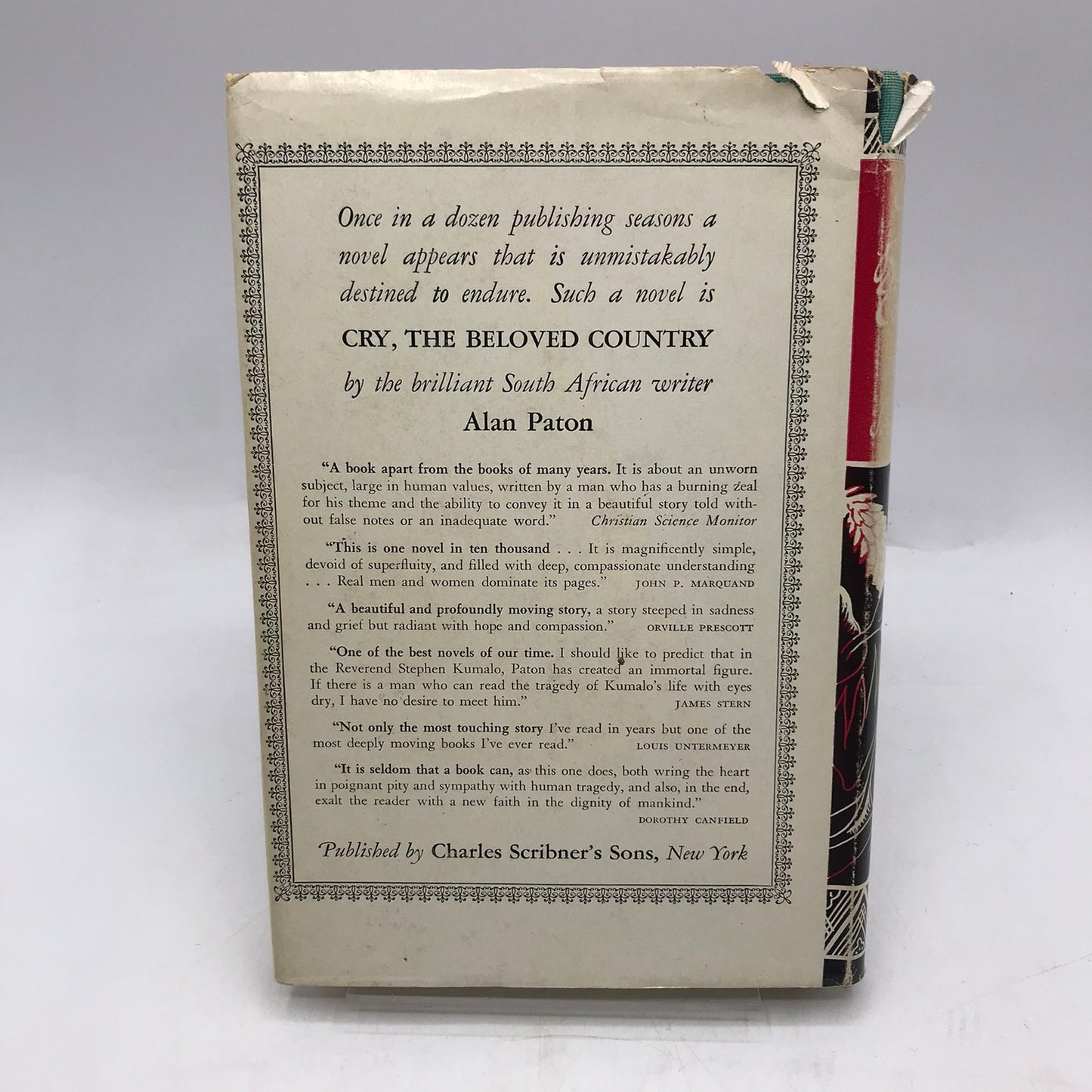 Cry The Beloved Country Alan Paton Historical Political Literature South Africa