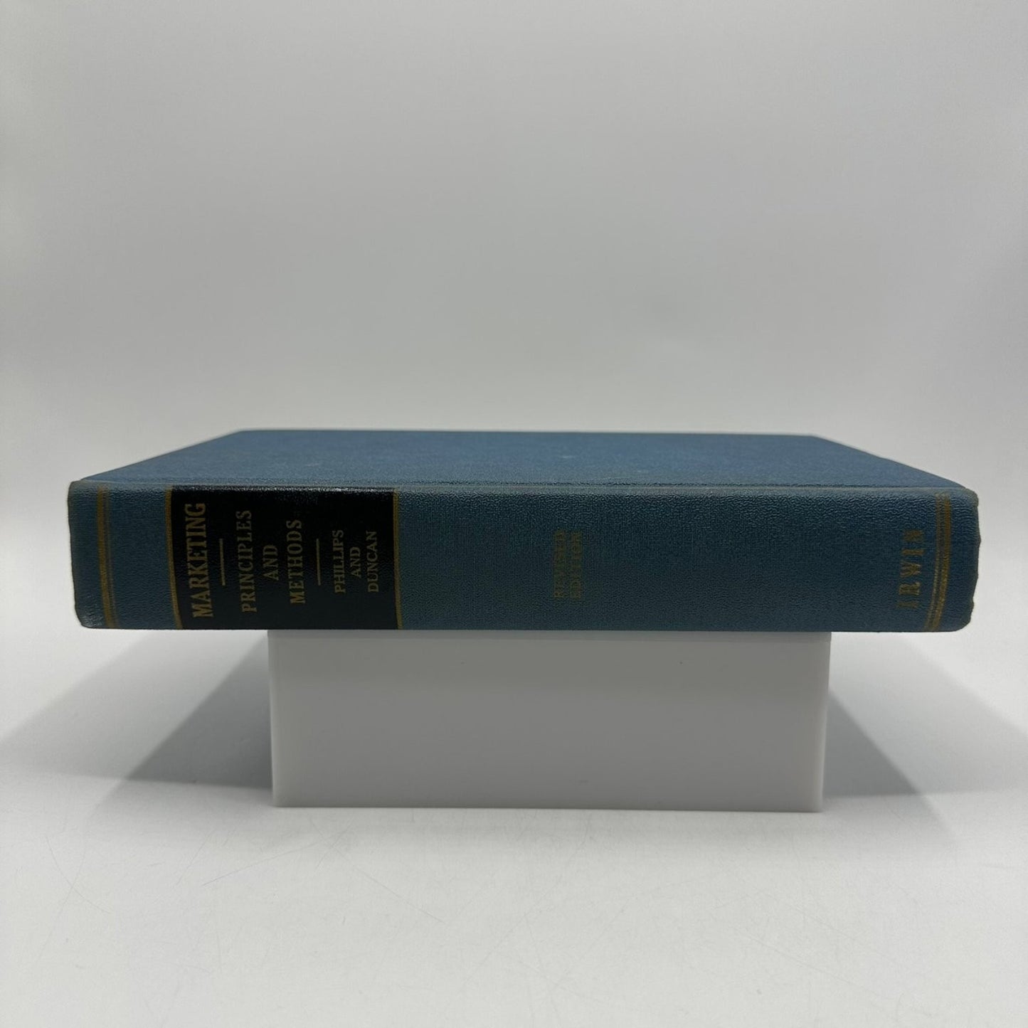 Marketing Principles and Methods Phillips Duncan 1953 Revised Edition Irwin