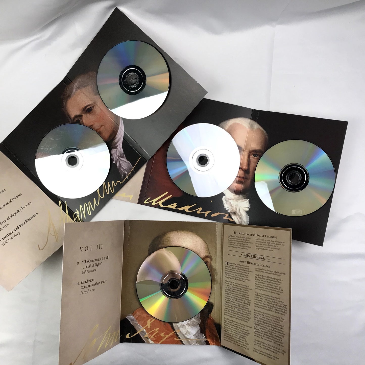 The Federalist Papers 5-Disc DVD Set Volume 1-3 Hillsdale College Online Courses