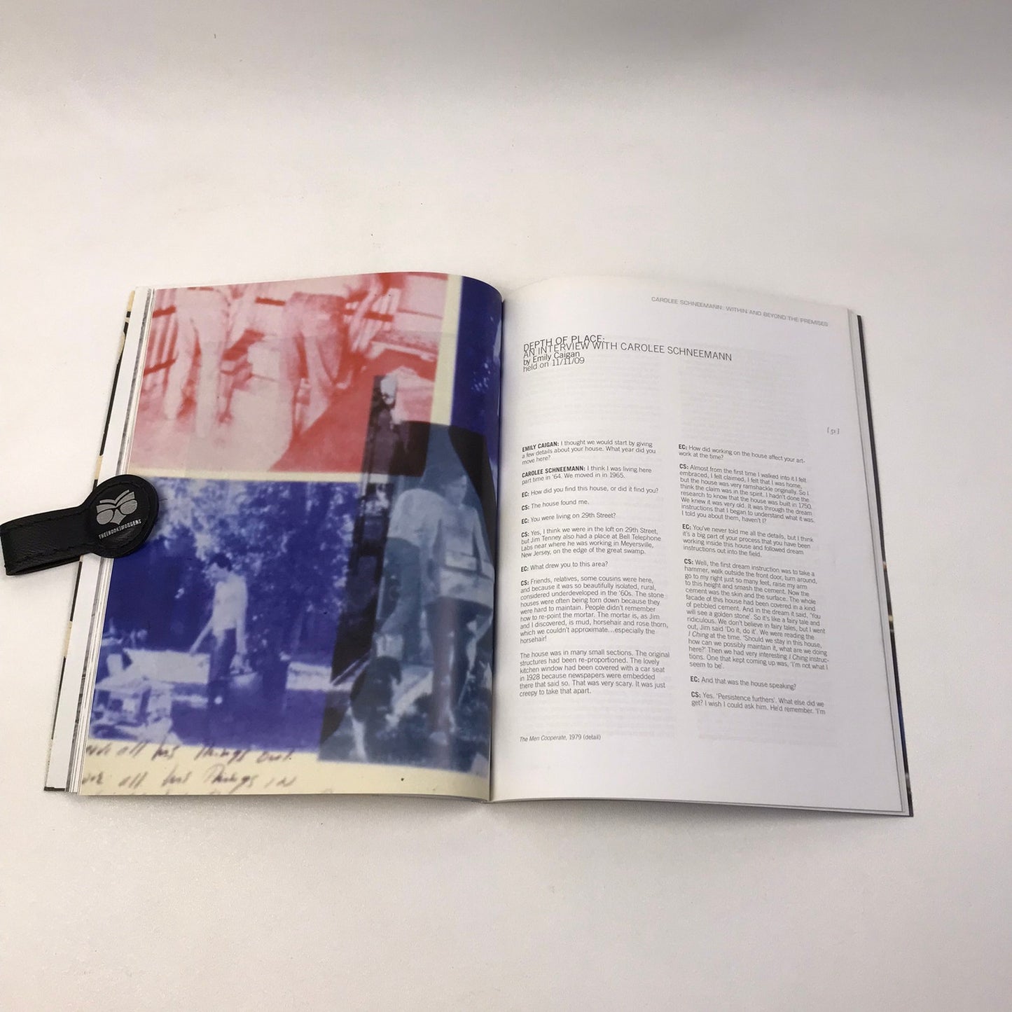 Carolee Schneemann Within and Beyond the Premises SIGNED Art Exhibition Catalog