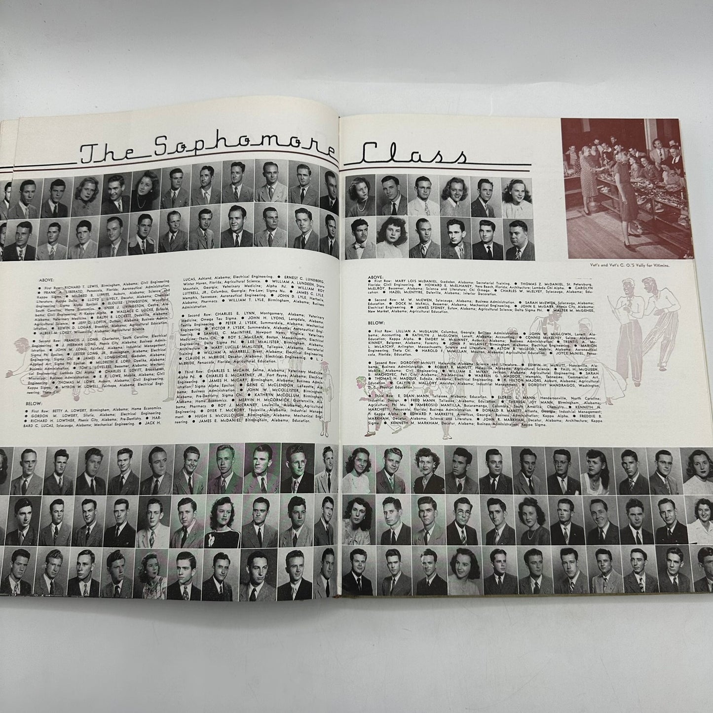 50th Glomerata Alabama Polytechnic Institute Auburn 1947 Historical Yearbook