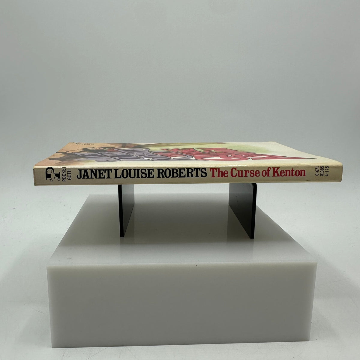 Curse of Kenton by Janet Louise Roberts Historical Gothic Romance Horror Novel