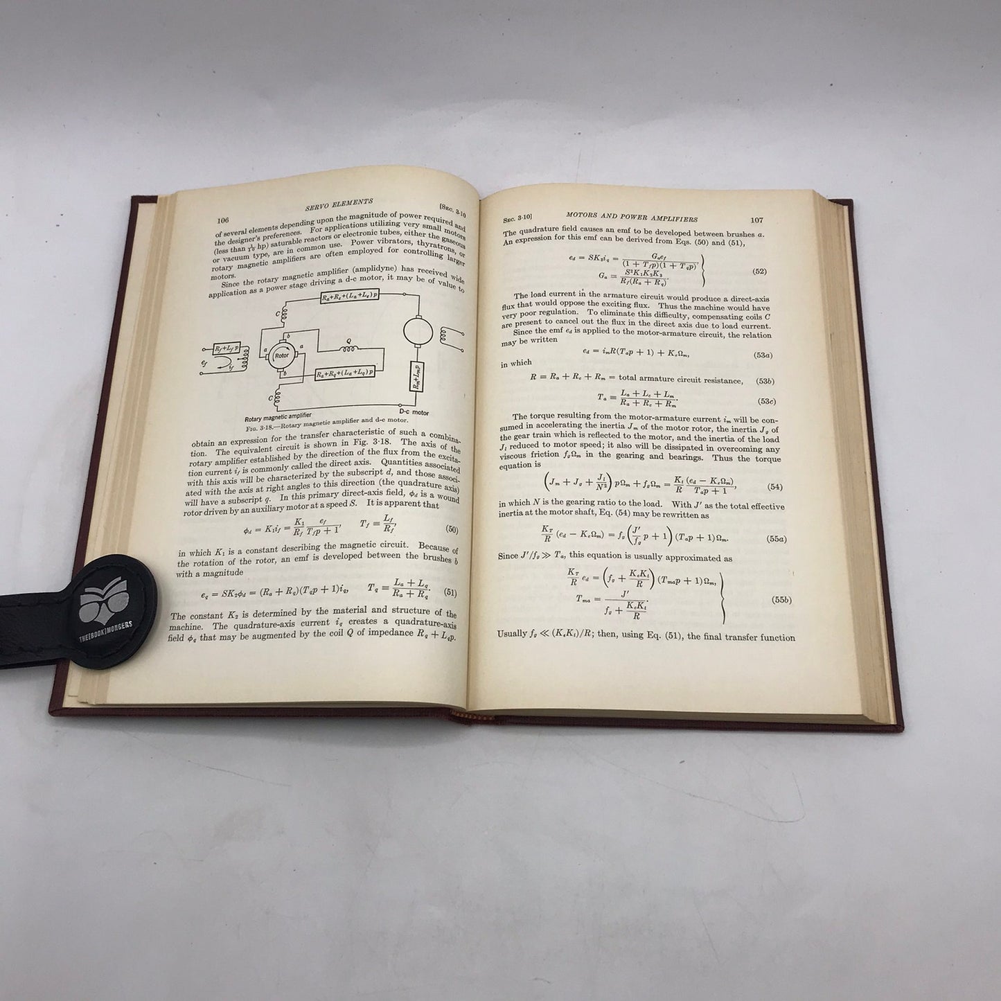 Theory of Servomechanisms Hubert M James Electrical Engineering Physics SIGNED