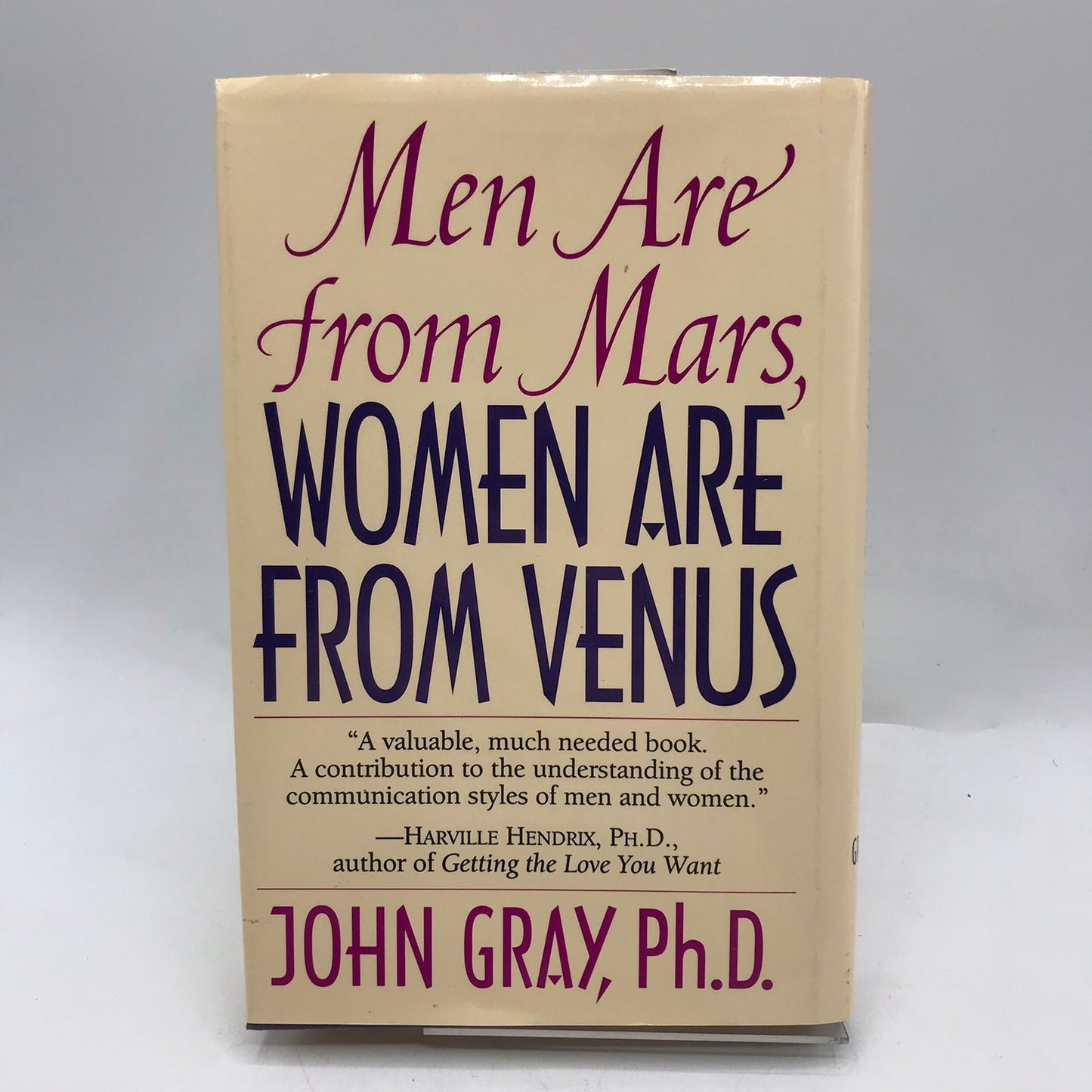 Men Are from Mars Women Are From Venus John Gray Psychology Marriage Self Help