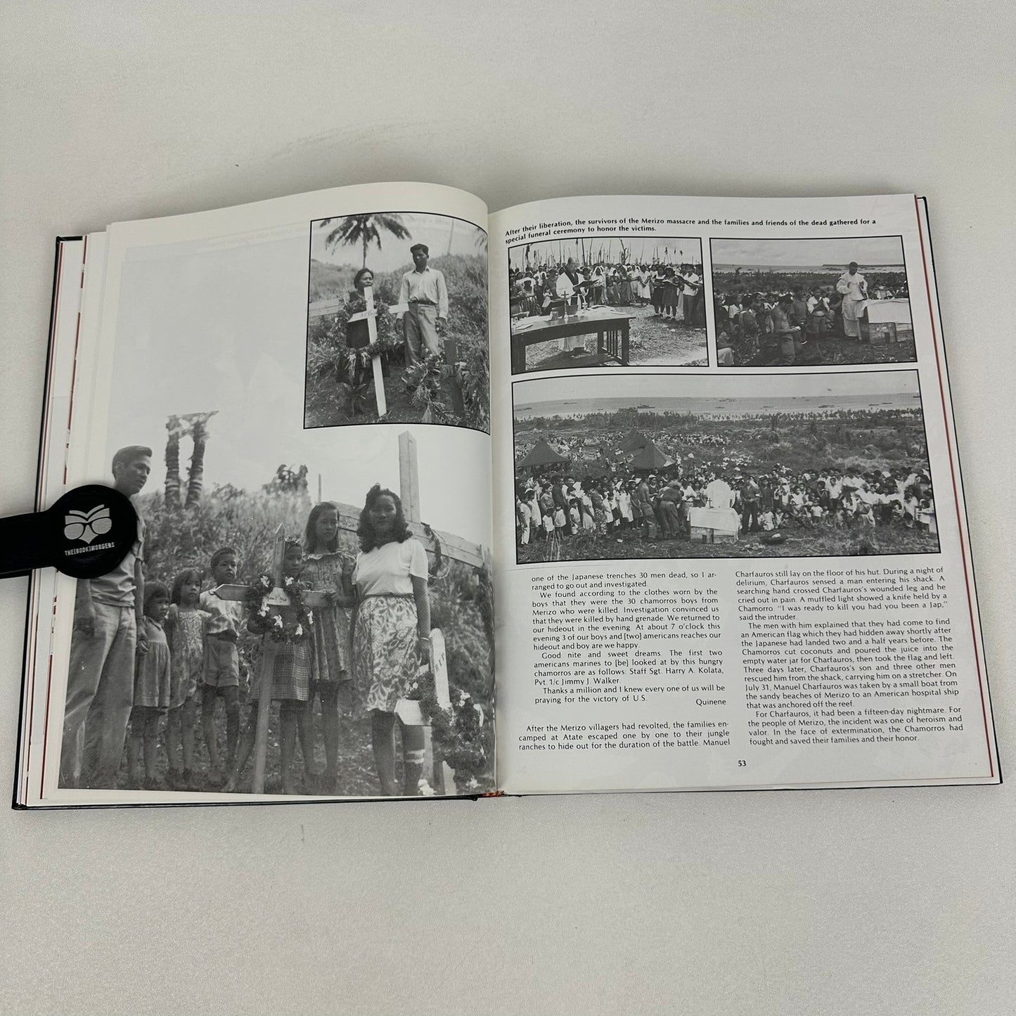 The Pictorial History of Guam Liberation 1944 Don A Farrell SIGNED World War II